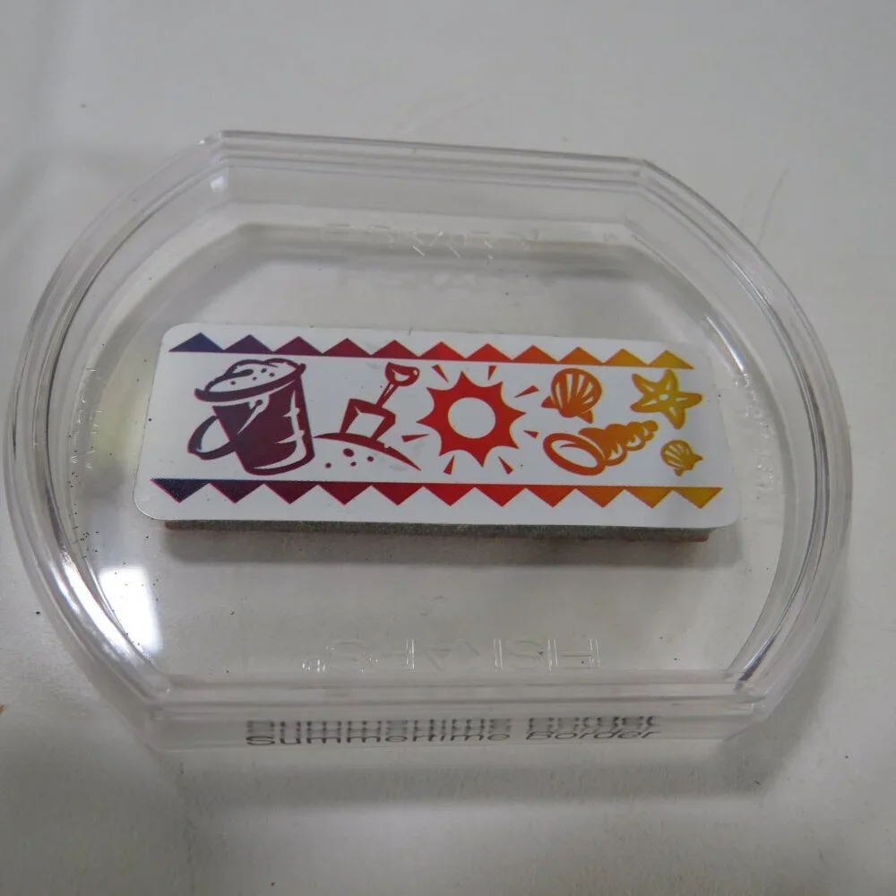 Fiskars Clear Rubber Stamps STACKABLE New